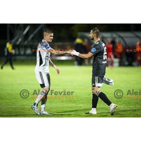 in action during Prva liga Telekom Slovenije football match between Aluminij and Mura in Kidricevo, Slovenia on May 15, 2021