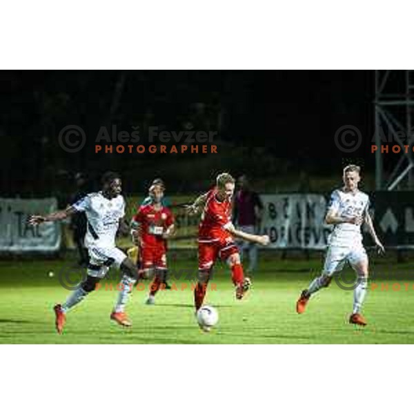 in action during Prva liga Telekom Slovenije football match between Aluminij and Mura in Kidricevo, Slovenia on May 15, 2021
