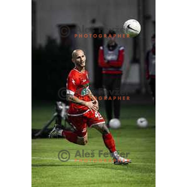 in action during Prva liga Telekom Slovenije football match between Aluminij and Mura in Kidricevo, Slovenia on May 15, 2021