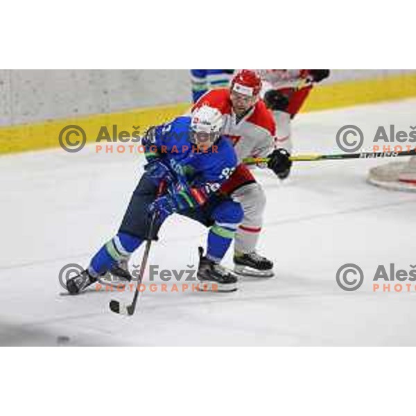 Beat Covid-19 ice-hockey tournament match between Slovenia and Poland in Tivoli Hall, Ljubljana on May 20, 2021