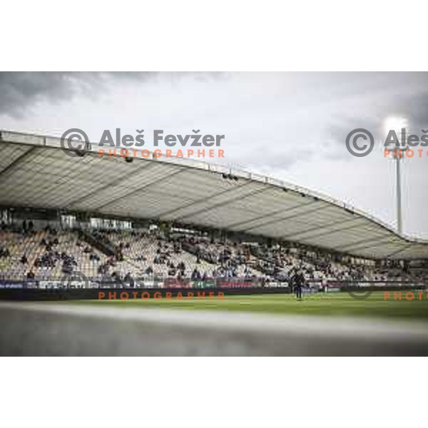 Fans prior to Prva liga Telekom Slovenije football match between Maribor and Mura in Ljudski vrt, Maribor, Slovenia on May 22, 2021