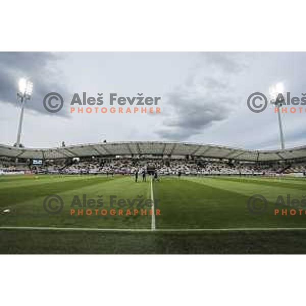 Fans prior to Prva liga Telekom Slovenije football match between Maribor and Mura in Ljudski vrt, Maribor, Slovenia on May 22, 2021