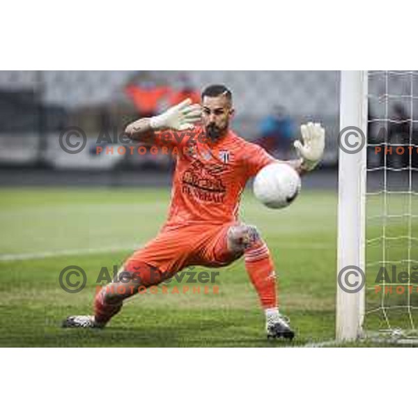Matko Obradovic in action during Prva liga Telekom Slovenije football match between Maribor and Mura in Ljudski vrt, Maribor, Slovenia on May 22, 2021