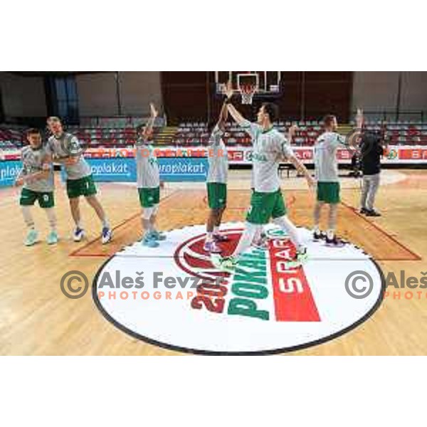 during the Final of Spar Cup between Krka and Sentjur in Kodeljevo Hall, Ljubljana, Slovenia on May 22, 2021