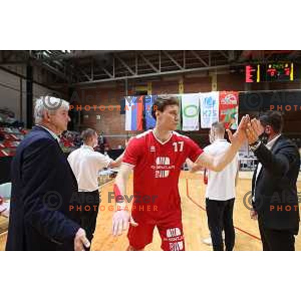 during the Final of Spar Cup between Krka and Sentjur in Kodeljevo Hall, Ljubljana, Slovenia on May 22, 2021