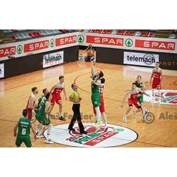 during the Final of Spar Cup between Krka and Sentjur in Kodeljevo Hall, Ljubljana, Slovenia on May 22, 2021