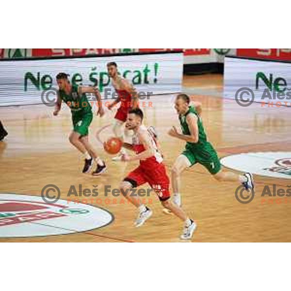 during the Final of Spar Cup between Krka and Sentjur in Kodeljevo Hall, Ljubljana, Slovenia on May 22, 2021