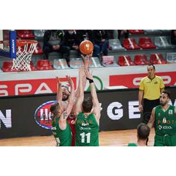during the Final of Spar Cup between Krka and Sentjur in Kodeljevo Hall, Ljubljana, Slovenia on May 22, 2021
