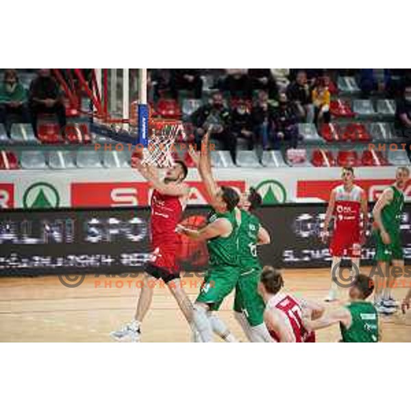 during the Final of Spar Cup between Krka and Sentjur in Kodeljevo Hall, Ljubljana, Slovenia on May 22, 2021