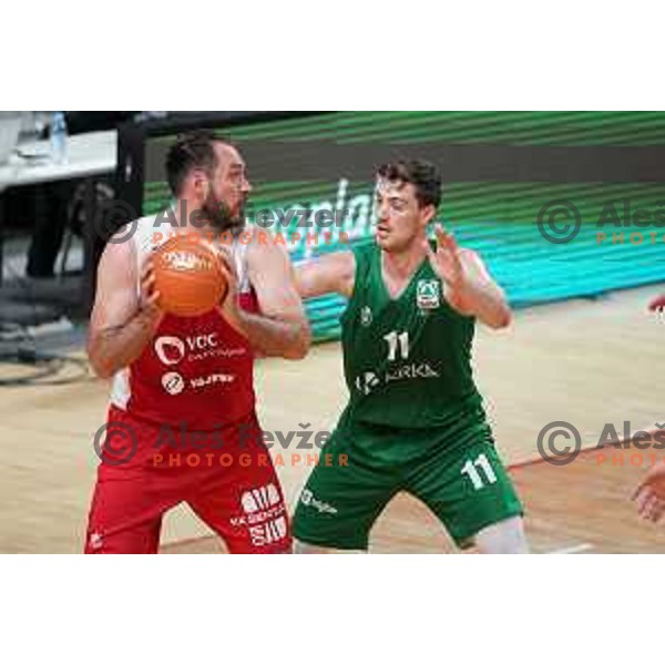 during the Final of Spar Cup between Krka and Sentjur in Kodeljevo Hall, Ljubljana, Slovenia on May 22, 2021