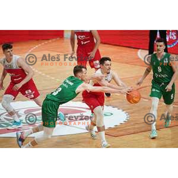 during the Final of Spar Cup between Krka and Sentjur in Kodeljevo Hall, Ljubljana, Slovenia on May 22, 2021
