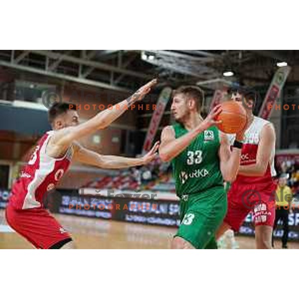 during the Final of Spar Cup between Krka and Sentjur in Kodeljevo Hall, Ljubljana, Slovenia on May 22, 2021