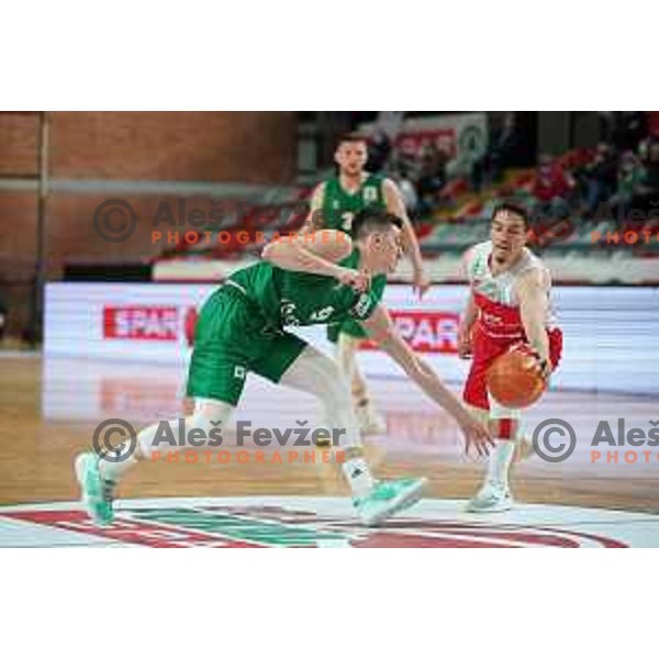 during the Final of Spar Cup between Krka and Sentjur in Kodeljevo Hall, Ljubljana, Slovenia on May 22, 2021