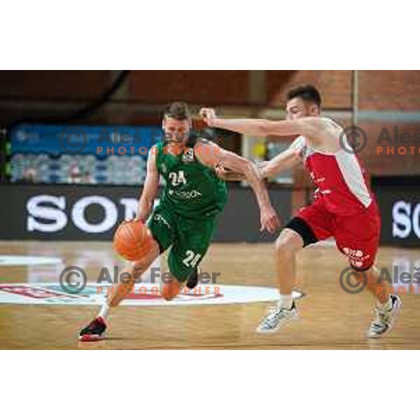 during the Final of Spar Cup between Krka and Sentjur in Kodeljevo Hall, Ljubljana, Slovenia on May 22, 2021