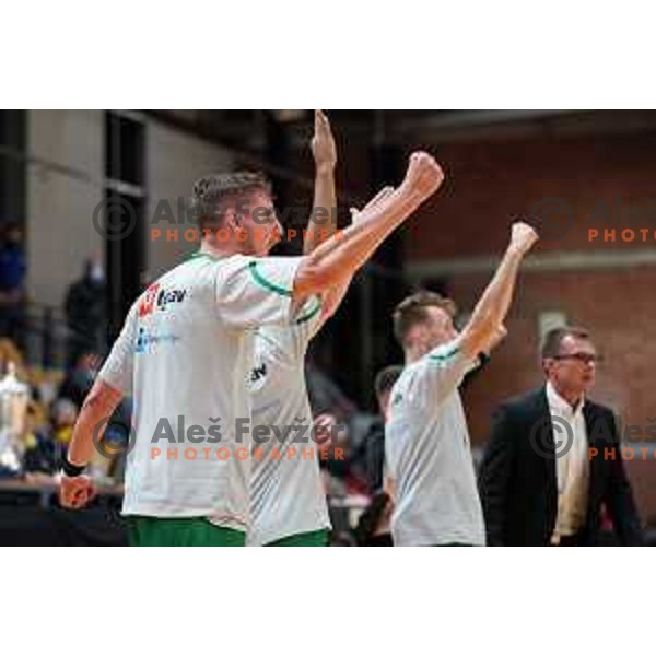 during the Final of Spar Cup between Krka and Sentjur in Kodeljevo Hall, Ljubljana, Slovenia on May 22, 2021