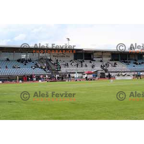 Kristjan Ceh throws Slovenian record during Athletic Cup at Ptuj, Slovenia on May 27, 2021