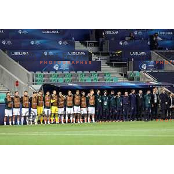 in action during match between Portugal and Italy in quarter-final of UEFA Under-21 Championship, Ljubljana, Slovenia on May 31, 2021