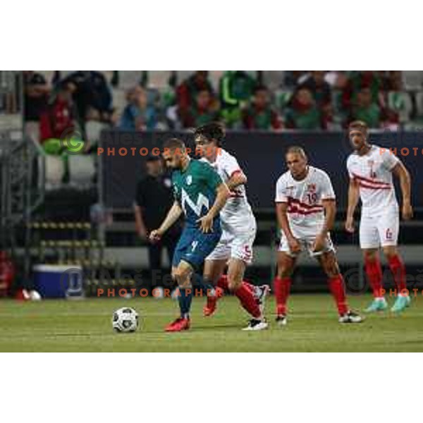 Of Slovenia in action during friendly football match between Slovenia and Gibraltar in Koper, Slovenia on June 4, 2021