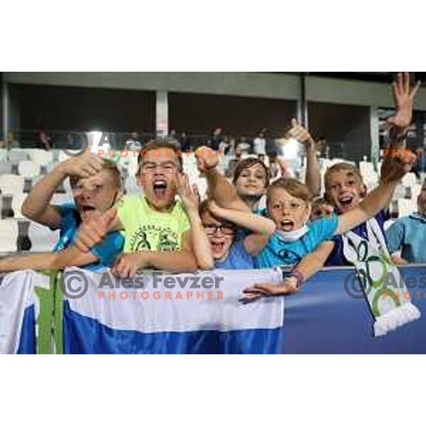 Of Slovenia in action during friendly football match between Slovenia and Gibraltar in Koper, Slovenia on June 4, 2021