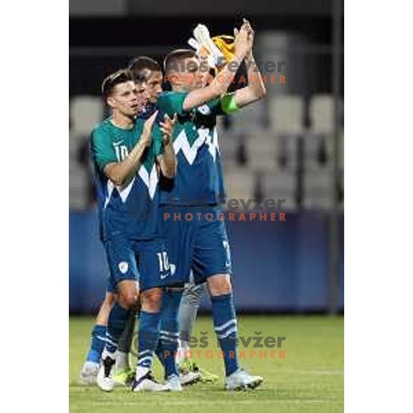 Of Slovenia in action during friendly football match between Slovenia and Gibraltar in Koper, Slovenia on June 4, 2021