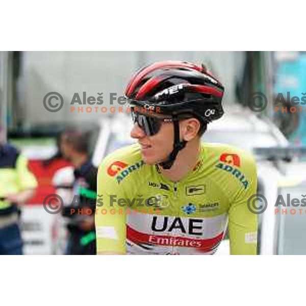 Tadej Pogacar at Tour of Slovenia 2021 UCI Pro Cycling race fifth stage Ljubljana-Novo mesto, Slovenia on June 13, 2021