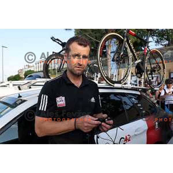 Andrej Hauptman at Slovenian National Time-Trial Championship in Koper, Slovenia on June 17, 2021