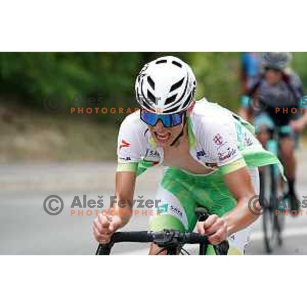 Racing at Slovenian Road Championship in Koper, Slovenia on June 20, 2021