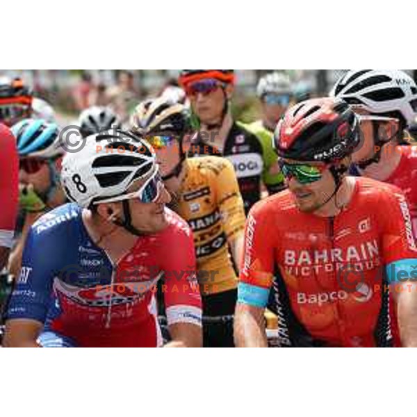 Jan Tratnik in Men’s Elite category race (174 km) at Slovenian Road Championship in Koper, Slovenia on June 20, 2021