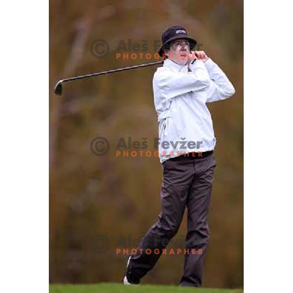 Dejan David Kemperl at Bank Austria Pro-AM golf tournament, Kings golf course, Bled, Slovenia, 21.4.2008 