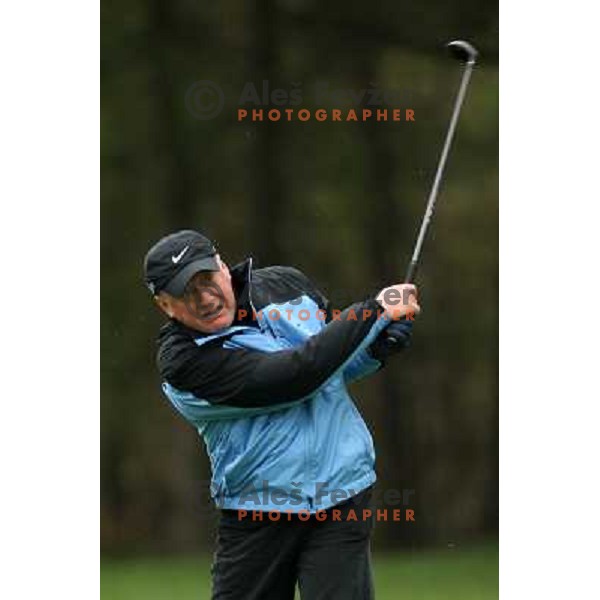 Branko Hohnjec at Bank Austria Pro-AM golf tournament, Kings golf course, Bled, Slovenia, 21.4.2008 