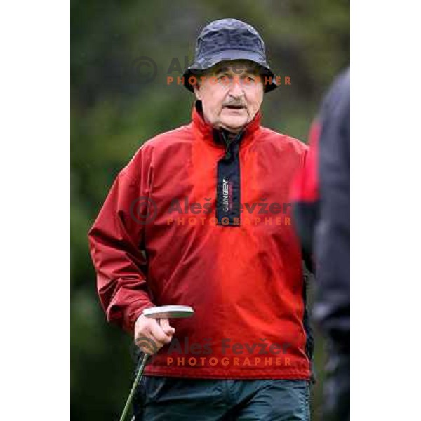 Mirko Kunsic at Bank Austria Pro-AM golf tournament, Kings golf course, Bled, Slovenia, 21.4.2008 