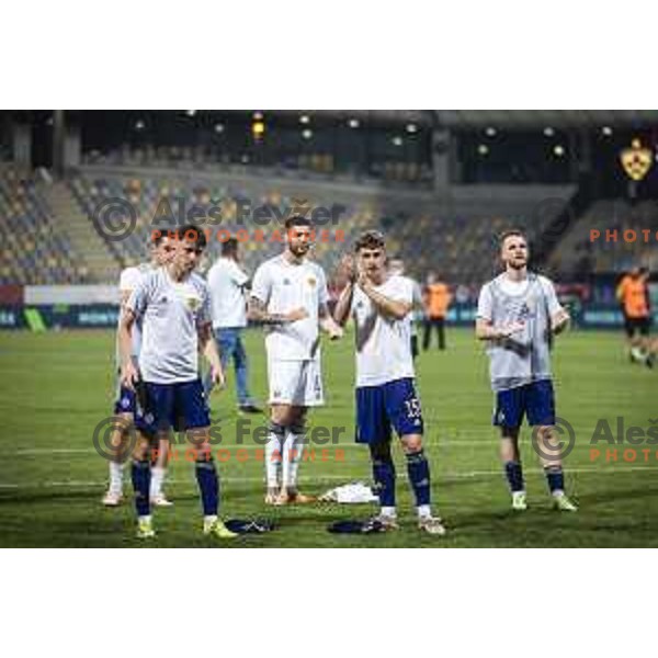 in action during UEFA Europa Conference League qualifier football match between Maribor and Urartu in Ljudski vrt, Maribor, Slovenia on July 8, 2021