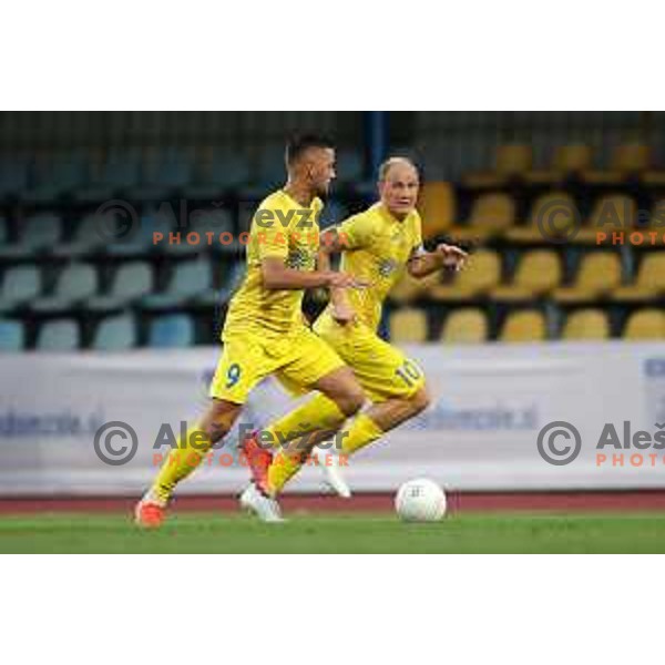 action during UEFA Conference League first qualifying round football match between Domzale (SLO) and Swift Hesper (LUX) in Domzale Sports Park, Slovenia on July 8, 2021