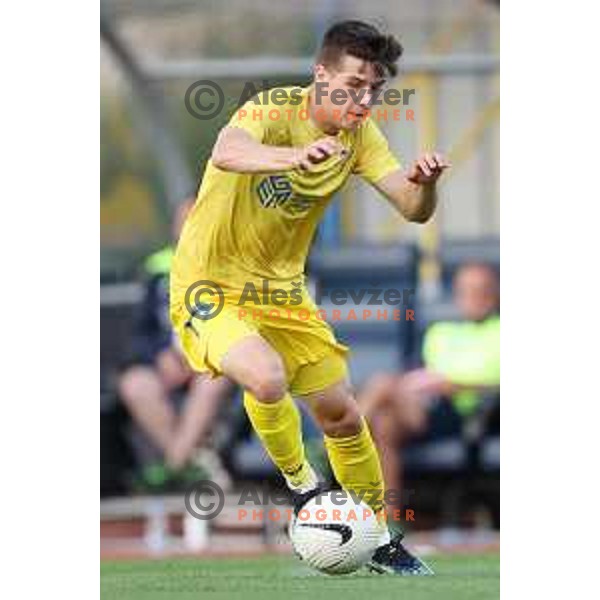 action during UEFA Conference League first qualifying round football match between Domzale (SLO) and Swift Hesper (LUX) in Domzale Sports Park, Slovenia on July 8, 2021