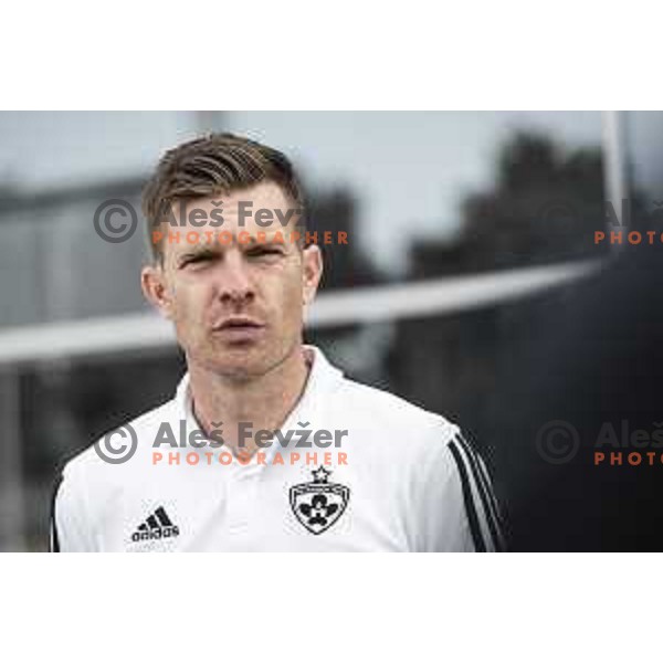 Simon Rozman, head coach of Maribor during press conference at Maribor Airport, Maribor, Slovenia on July 13, 2021