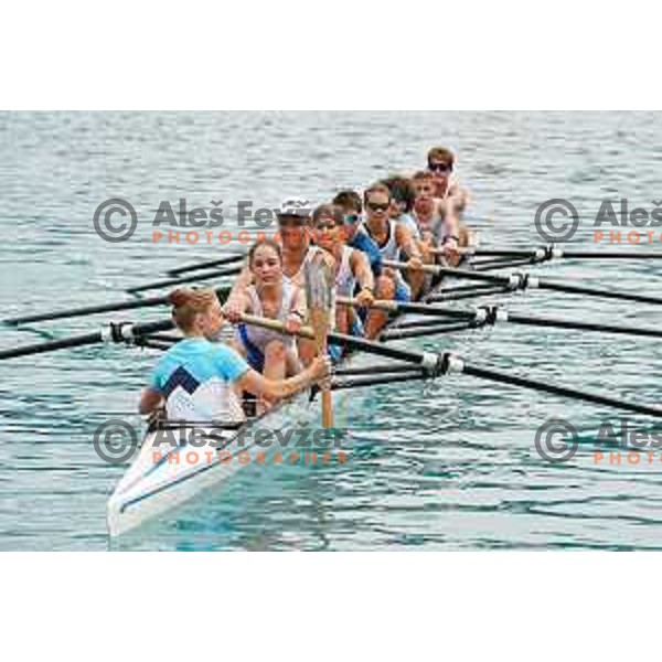 Slovenska Bakla (Slovenian Torch) during OKS event at Bled, Slovenia on July 13, 2021