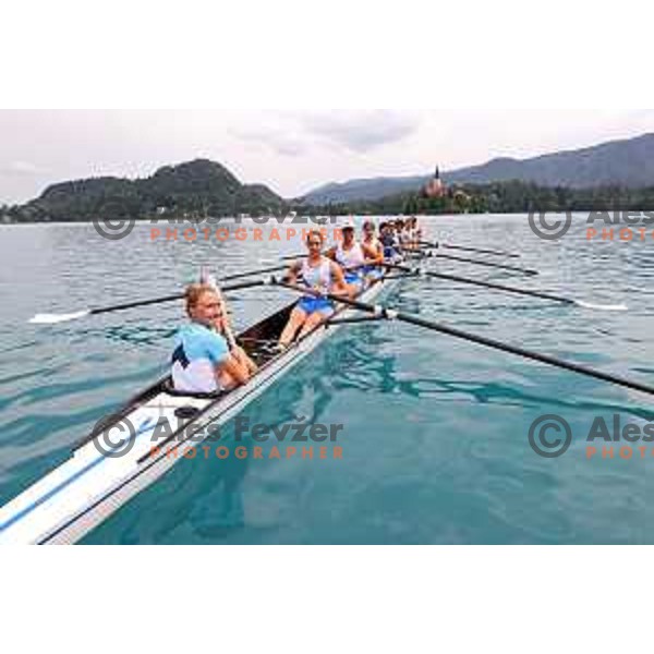 Slovenska Bakla (Slovenian Torch) during OKS event at Bled, Slovenia on July 13, 2021