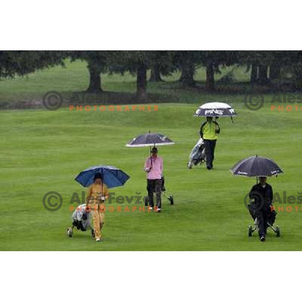 Bank Austria Pro-AM golf tournament, Kings golf course, Bled, Slovenia, 21.4.2008 