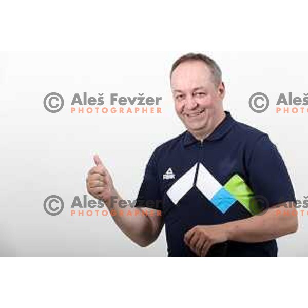 Francek Gorazd Tirsek, member of Slovenia Paralympic team for Tokyo Paralympic games during photo shooting in Ljubljana, Slovenia on June 29, 2021