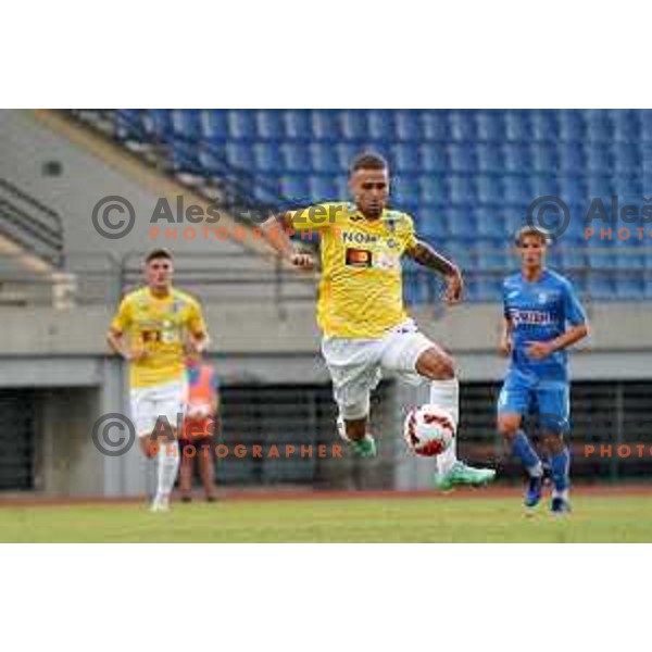 in action during Prva Liga Telemach football match between Bravo and Kalcer Radomlje in Ljubljana, Slovenia on July 16, 2021