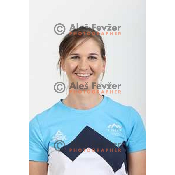 Katja Pogacar ,candidate for Slovenia Golf Olympic team for Tokyo 2020 Summer Olympic Games during photo shooting in Ljubljana, Slovenia on May 19, 2021