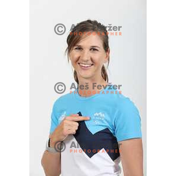 Katja Pogacar ,candidate for Slovenia Golf Olympic team for Tokyo 2020 Summer Olympic Games during photo shooting in Ljubljana, Slovenia on May 19, 2021