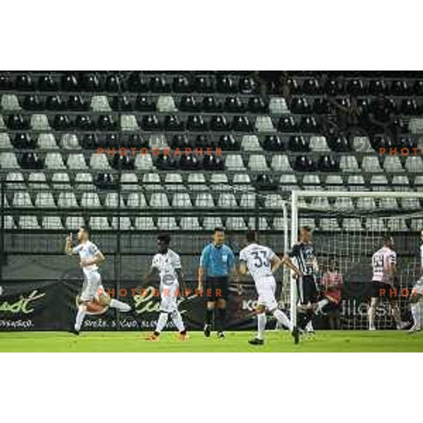 in action during Prva liga Telemach football match between Mura and Tabor in Fazanerija, Murska Sobota, Slovenia on July 17, 2021