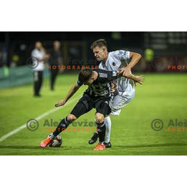 in action during Prva liga Telemach football match between Mura and Tabor in Fazanerija, Murska Sobota, Slovenia on July 17, 2021