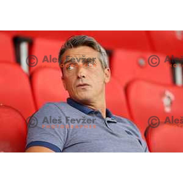 Mile Acimovic during Prva Liga Telemach football match between Bravo and Kalcer Radomlje in Ljubljana, Slovenia on July 16, 2021