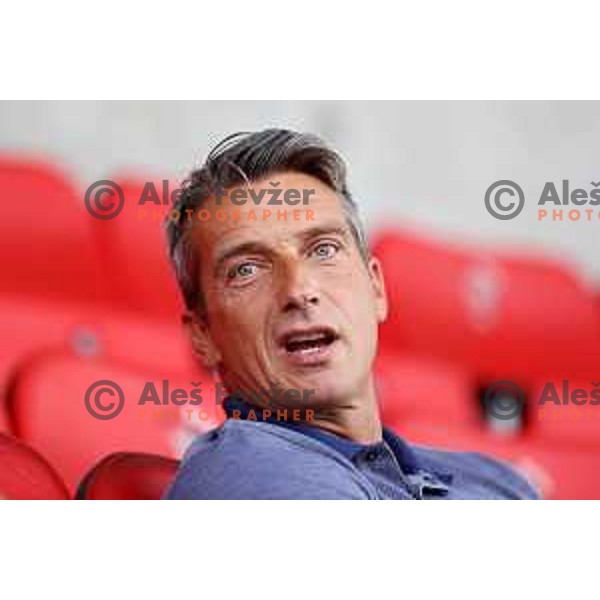 Mile Acimovic during Prva Liga Telemach football match between Bravo and Kalcer Radomlje in Ljubljana, Slovenia on July 16, 2021