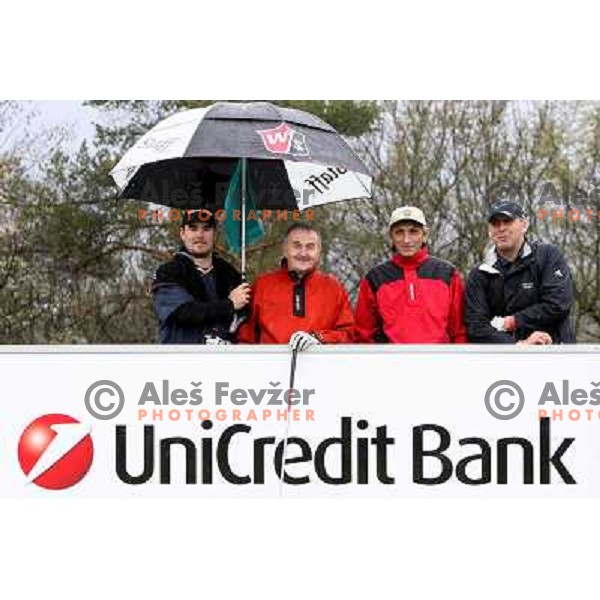 Bank Austria Pro-AM golf tournament, Kings golf course, Bled, Slovenia, 21.4.2008 