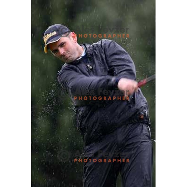 Bogdan Palovsnik at Bank Austria Pro-AM golf tournament, Kings golf course, Bled, Slovenia, 21.4.2008 