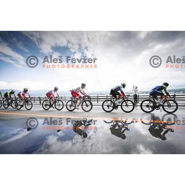 Of team Slovenia during Men’s Road Race from Musashinonomori Park to Fuji International Speedway (234 km) at Tokyo 2020 Summer Olympic Games, Japan on July 24, 2021