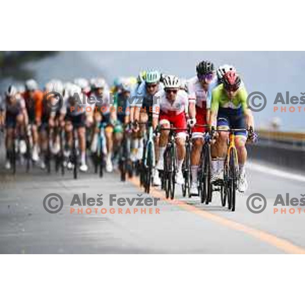 Jan Tratnik of team Slovenia during Men’s Road Race from Musashinonomori Park to Fuji International Speedway (234 km) at Tokyo 2020 Summer Olympic Games, Japan on July 24, 2021